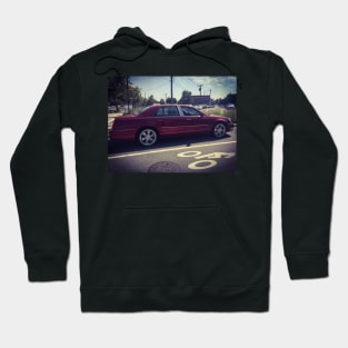 Red Car in Staten Island, New York City Hoodie